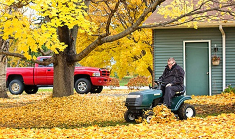 BrightBridge, fall, cleanup, yardwork